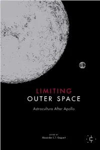Limiting Outer Space