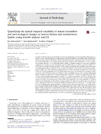 Quantifying the Spatial Temporal Variability of Annual Streamflow And
