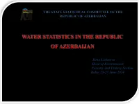 Statistical Indicators of Azerbaijan";  "Azerbaijan-Russia" (2013)