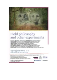 FIELD PHILOSOPHY Final Schedule June 9.Pdf