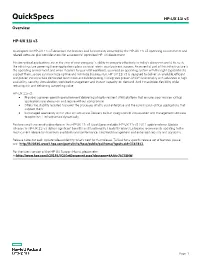 HP-UX 11I V3 Overview