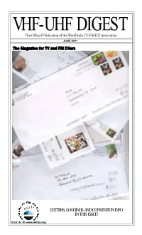 Letters, Loggings and Convention Info in This Issue!