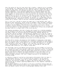 Read Text by Mark Francis for the Exhibition At
