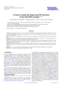 A Ring in a Shell: the Large-Scale 6D Structure of the Vela OB2 Complex?,?? T