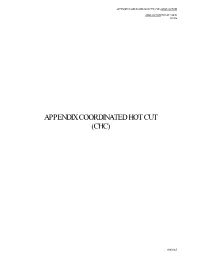 CHC Appendix