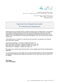 Community Group Lettings and Licences