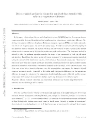Discrete Unified Gas Kinetic Scheme for Multiscale Heat Transfer With