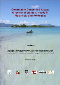 Melanesia and Polynesia