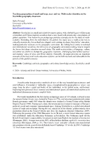 Small States & Territories, Vol. 3, No. 1, 2020, Pp. 41