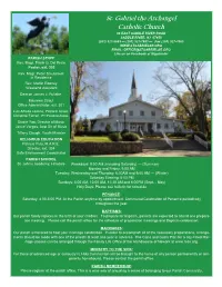 2018-11-18 Bulletin