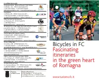 Bicycles in FC Fascinating Itineraries in the Green Heart of Romagna