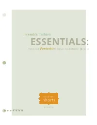 ESSENTIALS:^ ^ ^ How to Look Fantastic in Your 40S, 50S and Beyond