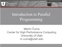 Introduction to Parallel Programming