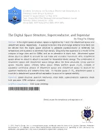 The Digital Space Structure, Superconductor, and Superstar