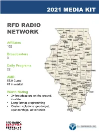 2021 Media Kit Rfd Radio Network