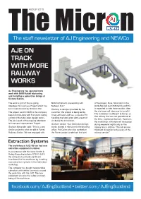 Aje on Track with More Railway Works
