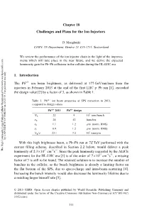 Challenges and Plans for the Ion Injectors*