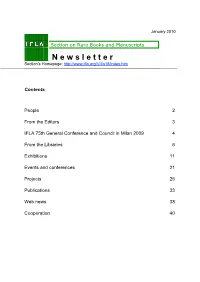 N E W S L E T T E R Section's Homepage
