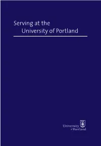 Serving at the University of Portland