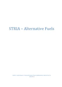 STRIA – Alternative Fuels