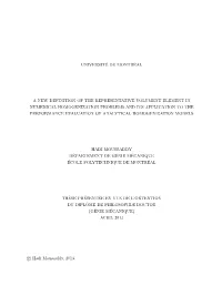 A New Definition of the Representative Volument Element in Numerical