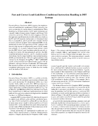 Fast and Correct Load-Link/Store-Conditional Instruction Handling in DBT Systems