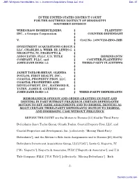 MEMORANDUM OPINION and ORDER Finding As Moot 51 Motion