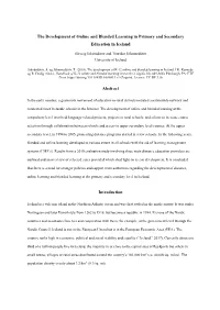 The Development of Online and Blended Learning in Primary and Secondary Education in Iceland