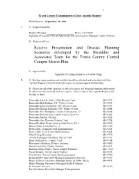 Backup Memorandum and Exhibits Should Be Attached and Submitted with This Agenda Request (Original and Eight Copies of Agenda Request and Backup)