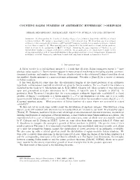 Counting Salem Numbers of Arithmetic Hyperbolic 3-Orbifolds