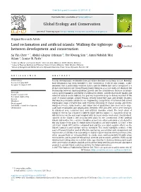 Land Reclamation and Artificial Islands