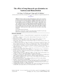 The Effect of Long Timescale Gas Dynamics on Femtosecond Filamentation