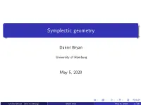 Symplectic Geometry