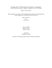 U-Th)/He and Fission Track Dating for a Comprehensive Thermochronological Analysis: Refining the Uplift History of the Teton Range