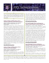 August 2014 Volume 9 Number 2 Origins of Grape and Wine Aroma. Part 1. Chemical Components and Viticultural Impacts Wine Is An
