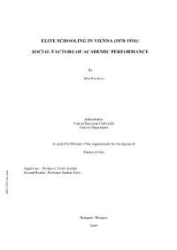Copyright in the Text of This Thesis Rests with the Author