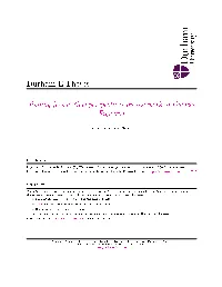 Durham E-Theses