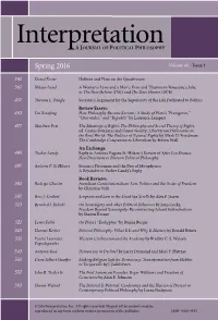 Spring 2016 Volume 42 Issue 3