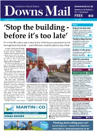 'Stop the Building