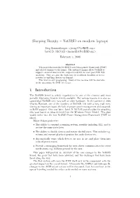 Sleeping Beauty – Netbsd on Modern Laptops