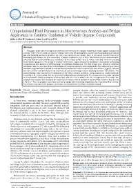 Computational Fluid Dynamics In