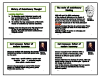 Father of Modern Taxonomy Carl Linnaeus
