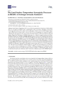 The Land Surface Temperature Synergistic Processor in BEAM: a Prototype Towards Sentinel-3