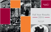 Full Year Results 2014