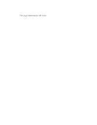 This Page Intentionally Left Blank [50] Develop Computer Programs for Simplifying Sums That Involve Binomial Coe�Cients