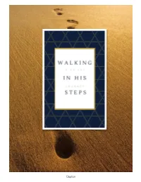 Walking in His Steps Introduction