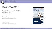 Device Tree 101
