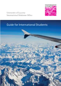 Guide for International Students