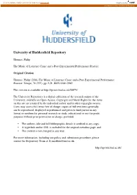 University of Huddersfield Repository