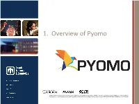 1. Overview of Pyomo John D